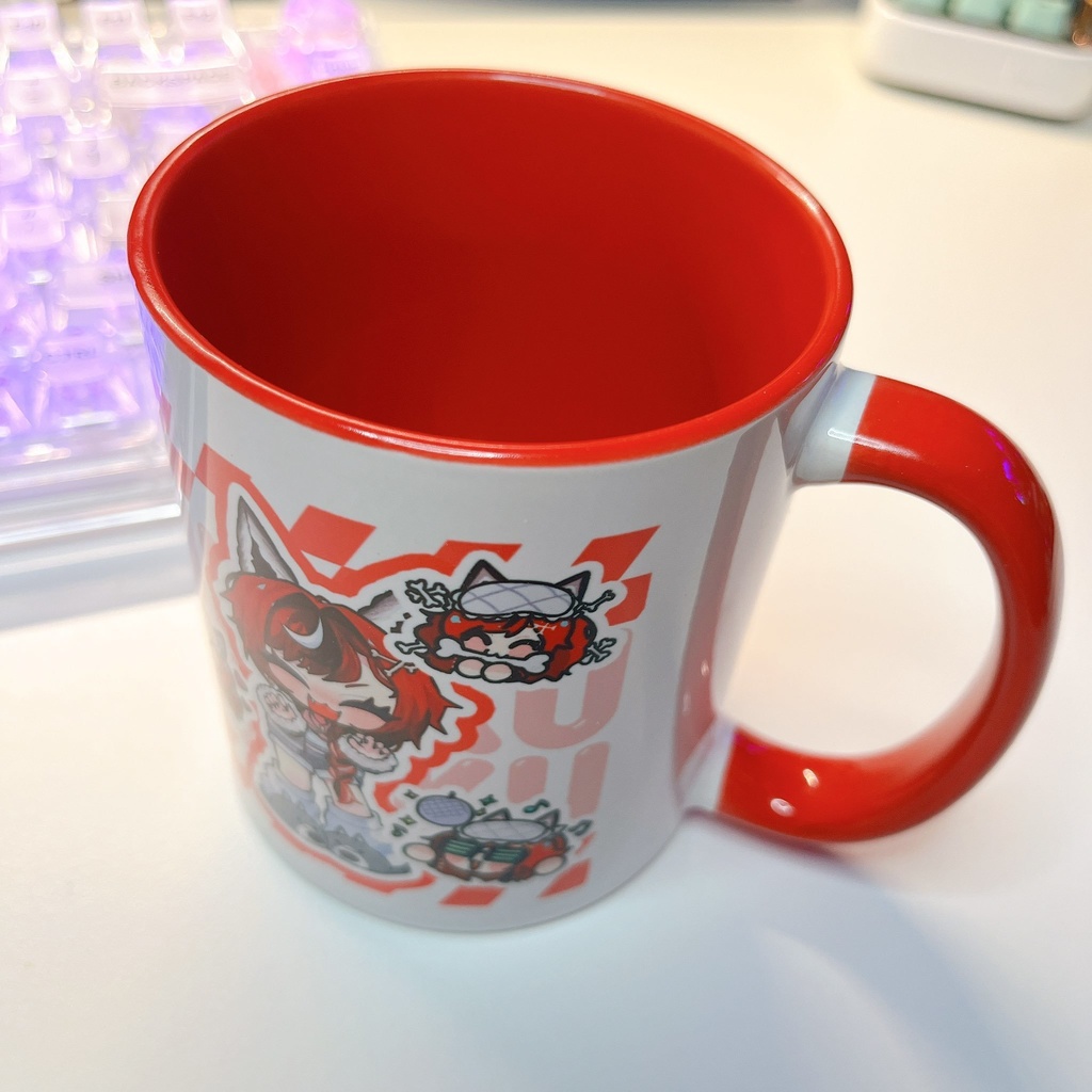 狼赫まかみ部屋着衣装マグカップ