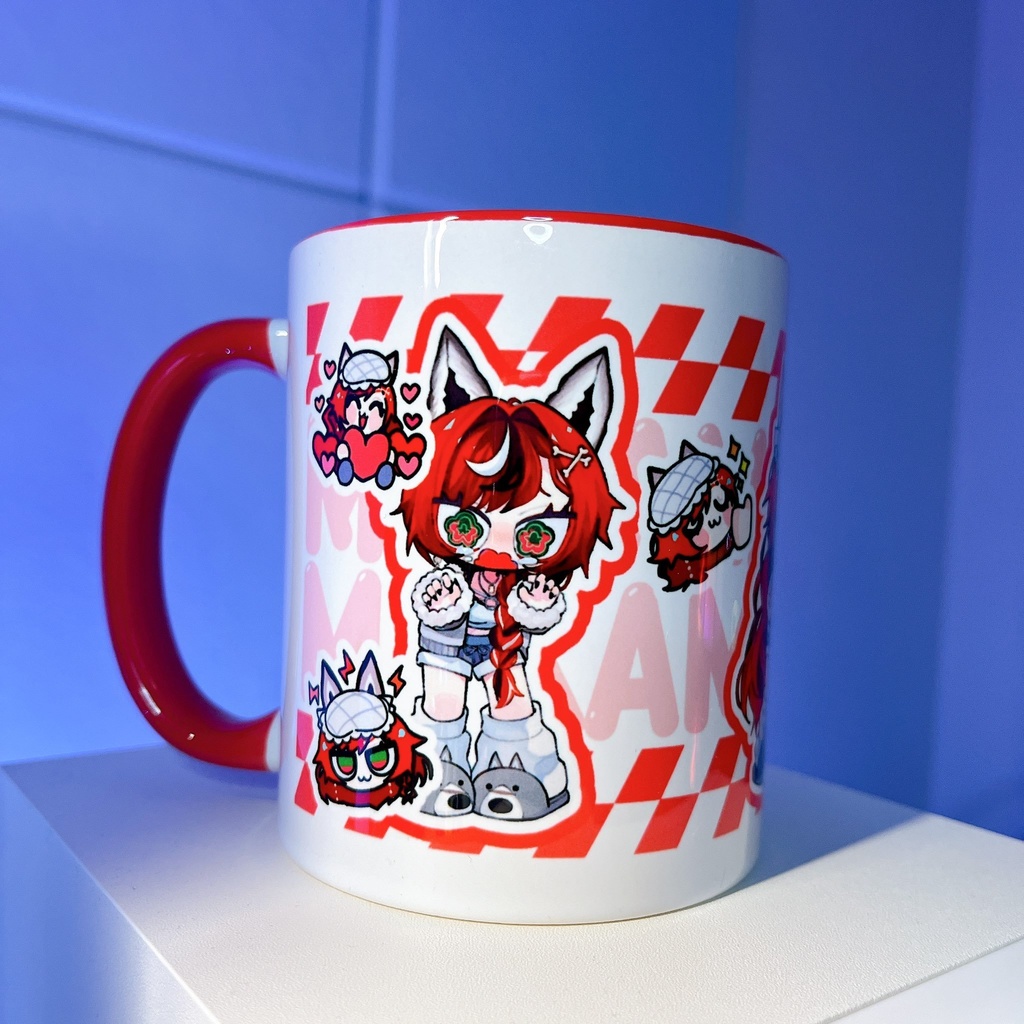 狼赫まかみ部屋着衣装マグカップ