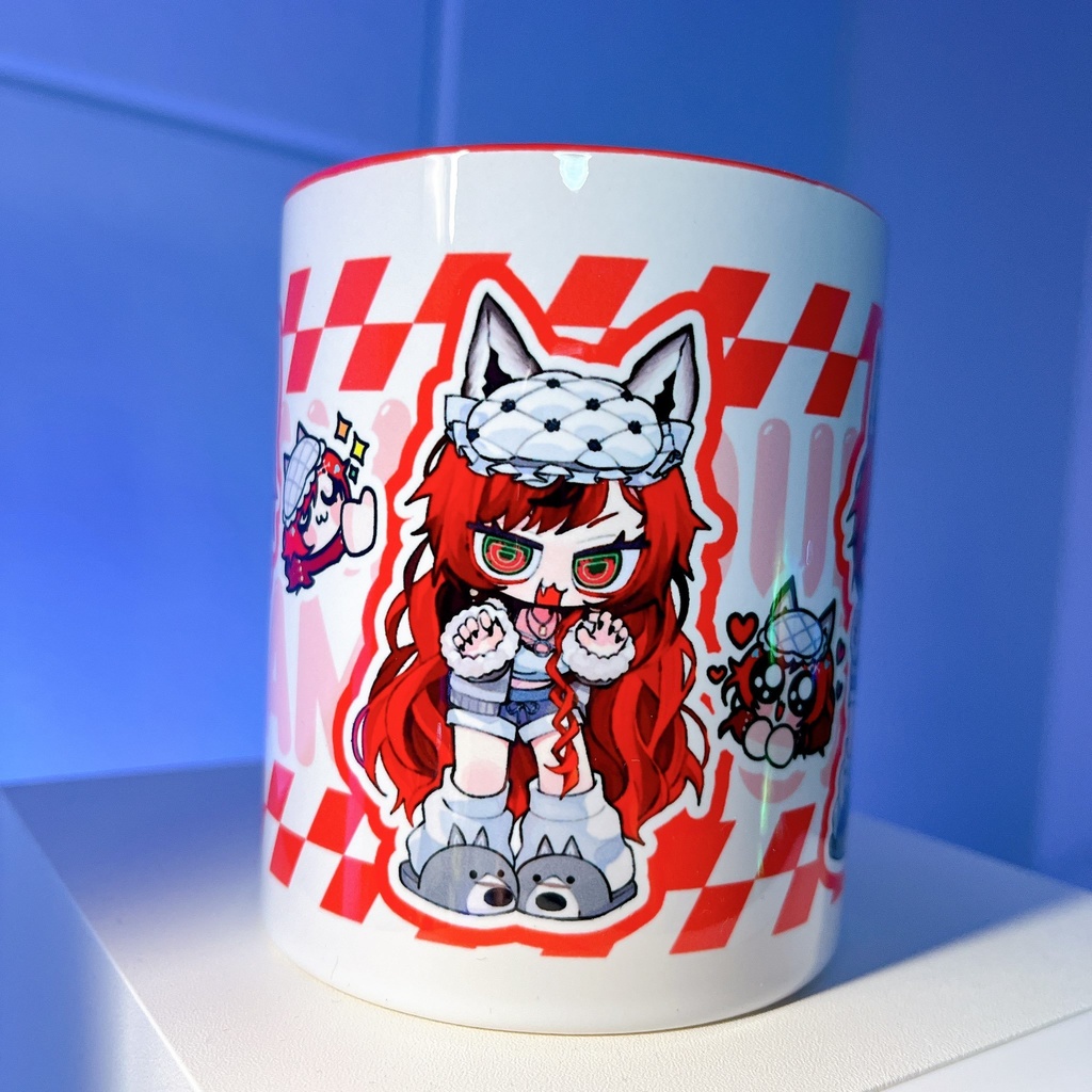 狼赫まかみ部屋着衣装マグカップ