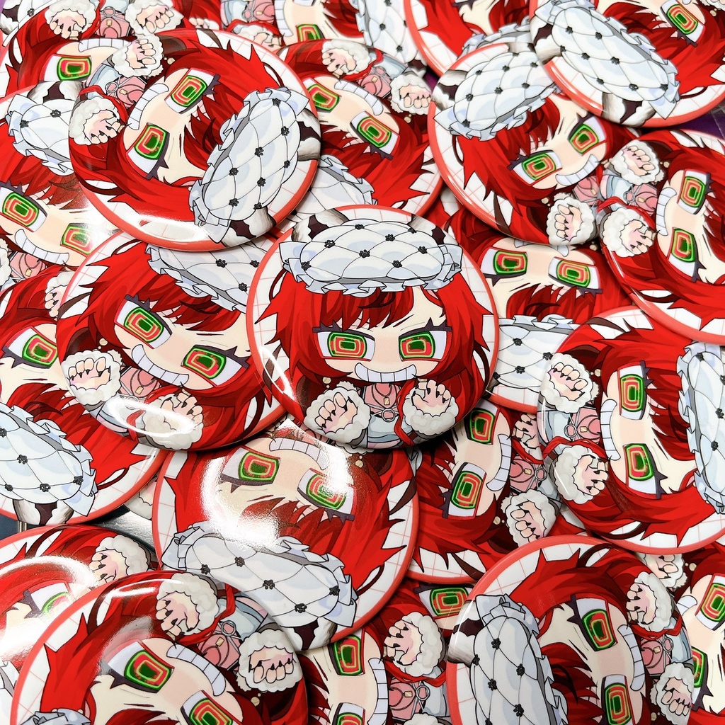 狼赫まかみ缶バッジ各種