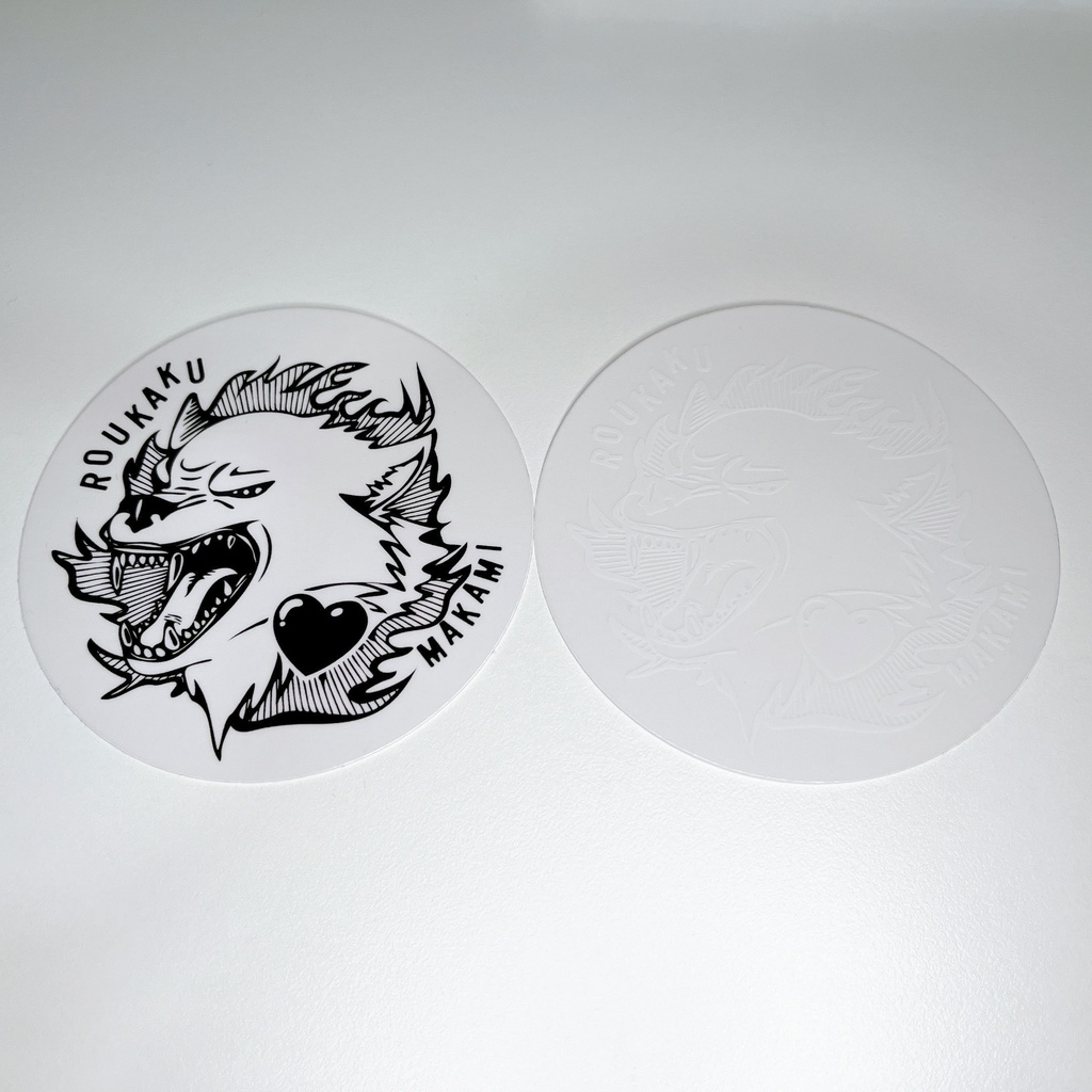 狼赫まかみステッカー各種2