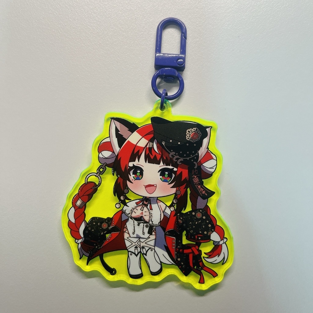 狼赫まかみ新衣装アクリルキーホルダー -Cyber×China-