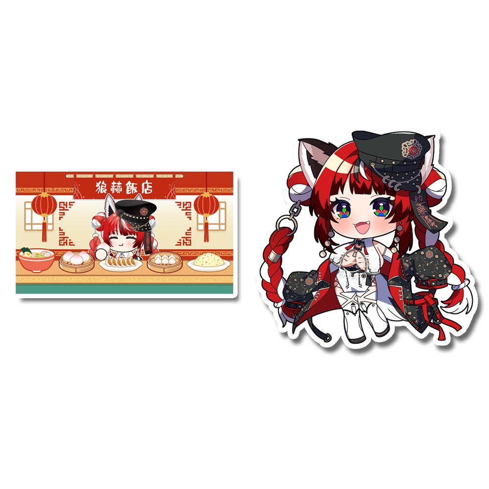 狼赫まかみ新衣装ステッカー -Cyber×China- 