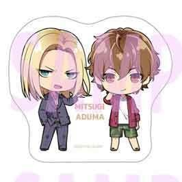 【予約】Paradise ちびキャラスマホストラップホルダー【ミツギ&アヅマ】