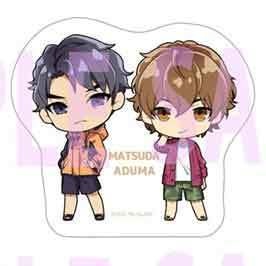 【予約】Paradise ちびキャラスマホストラップホルダー【マツダ&アヅマ】