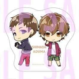 【予約】Paradise ちびキャラスマホストラップホルダー【シマダ＆アヅマ】