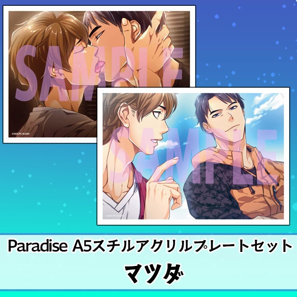 ParadiseA5スチルアクリルプレート マツダセット