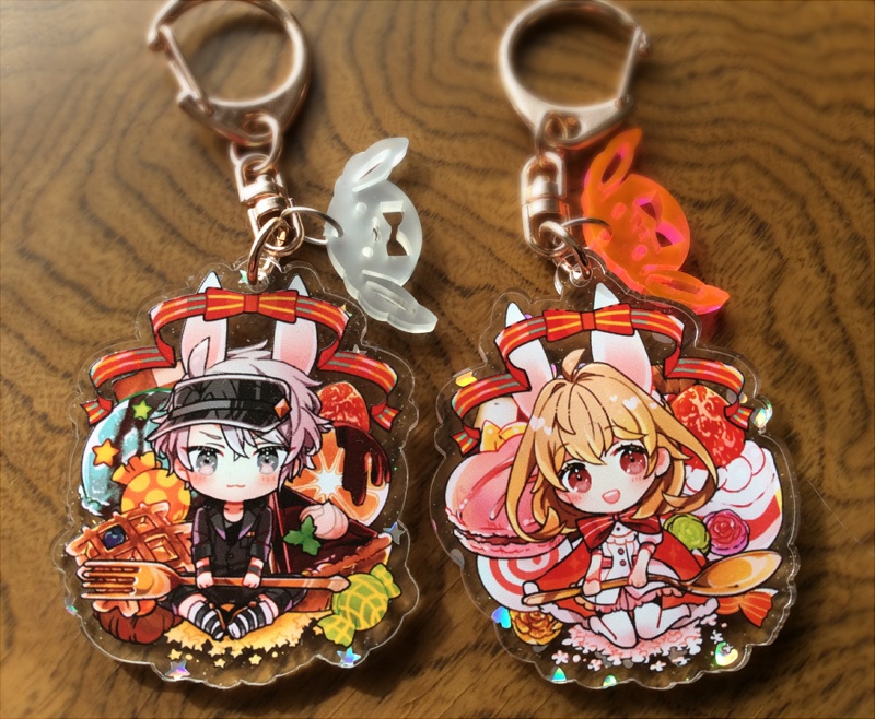 【お菓子】楽紡アクキー