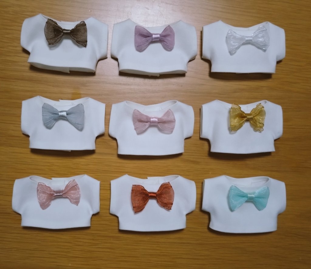 無属性10cmぬいぐるみ リボントップス