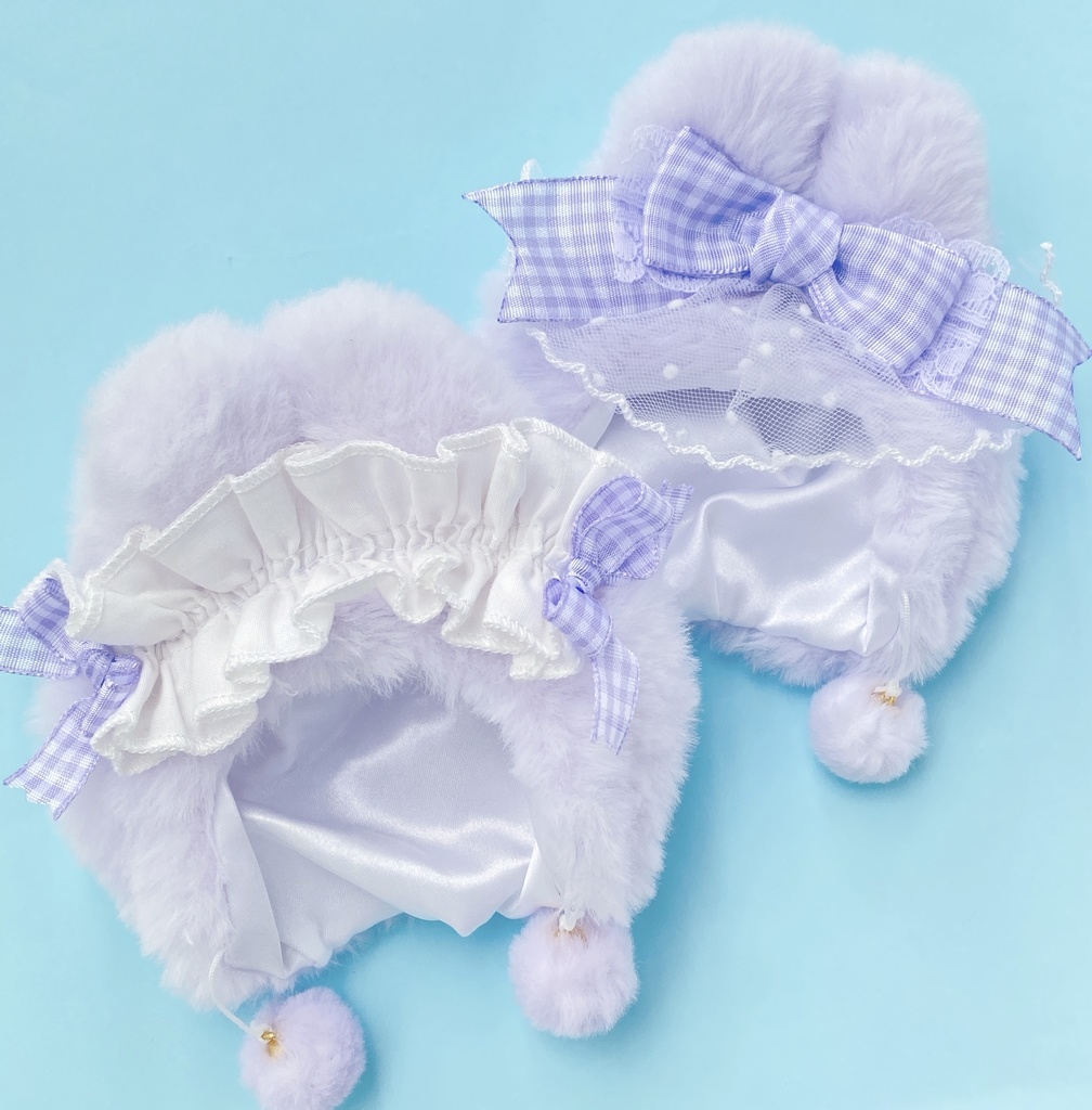 Maidie Bunny Hood – Sugar Dyed -