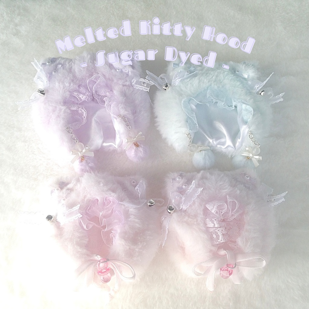 Melted Kitty Hood -Sugar Dyed- 