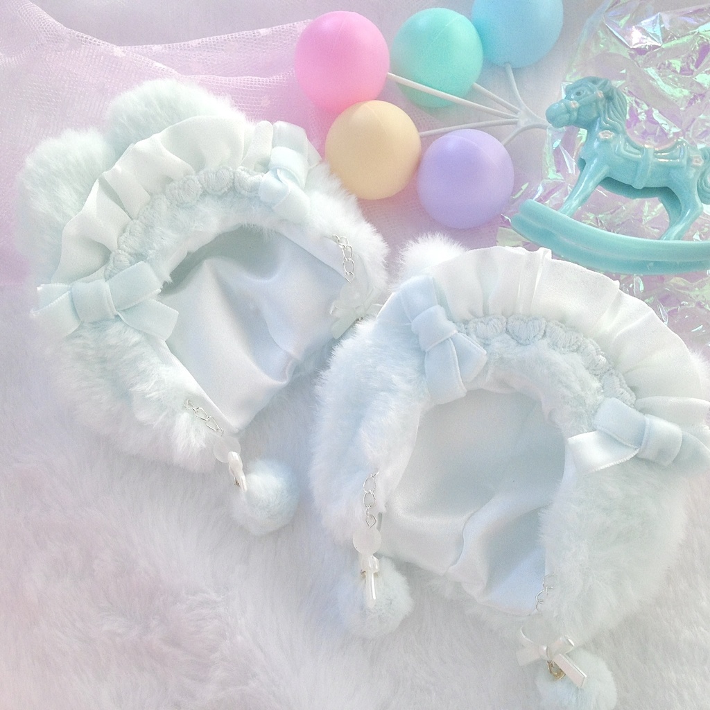 Heart Lace Maid Hood