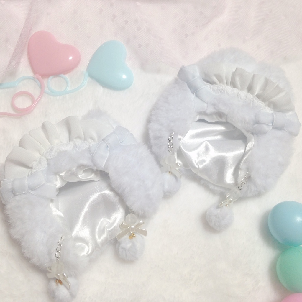 Heart Lace Maid Hood