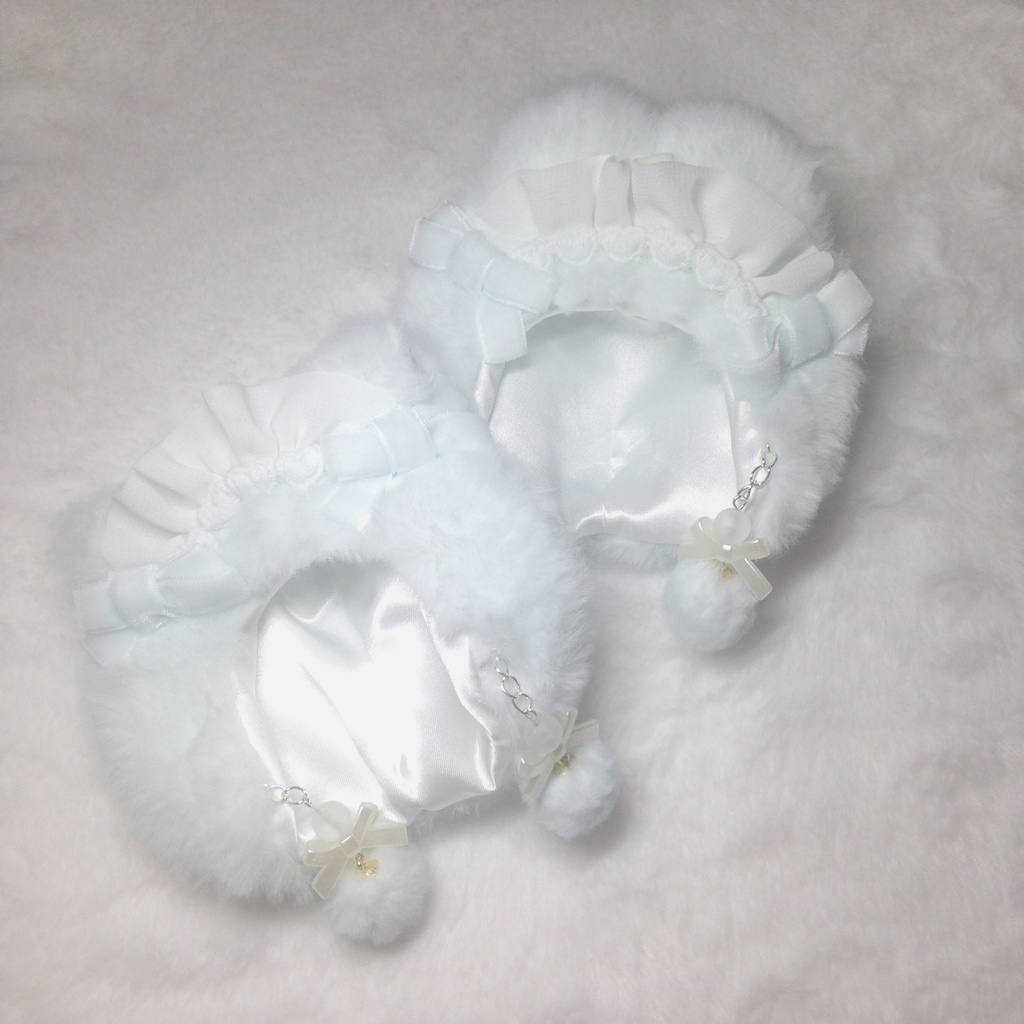 Heart Lace Maid Hood