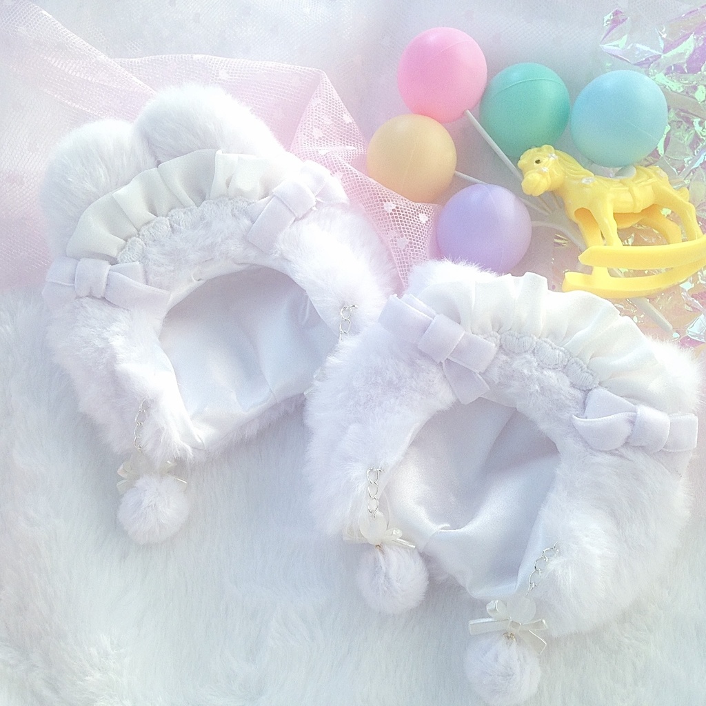 Heart Lace Maid Hood