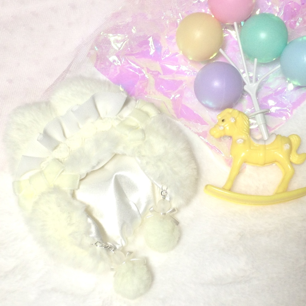 Heart Lace Maid Hood