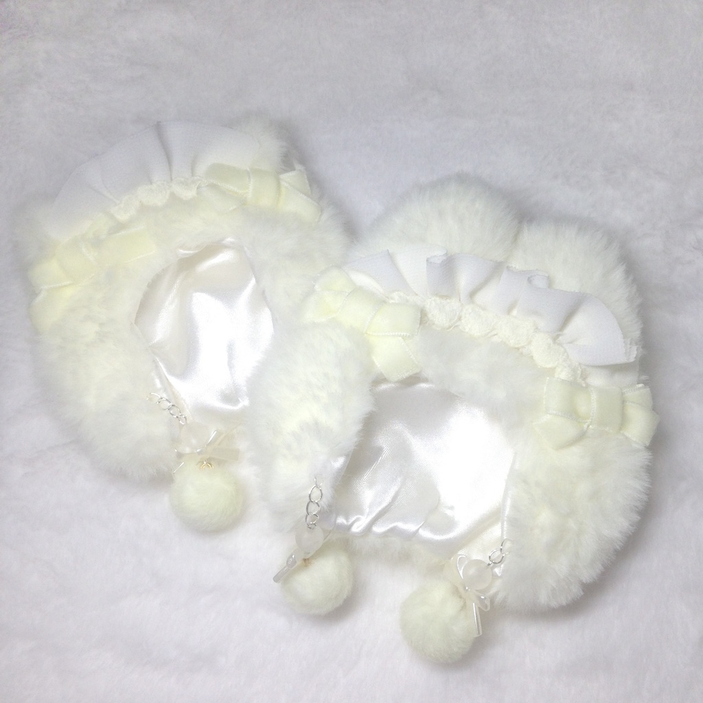 Heart Lace Maid Hood