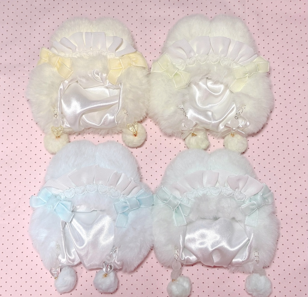 Heart Lace Maid Hood