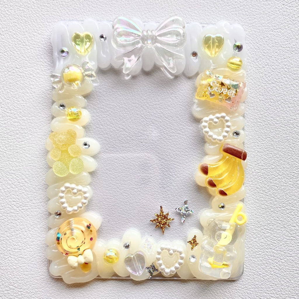 硬質ケースデコ🍌⛅️バナナ