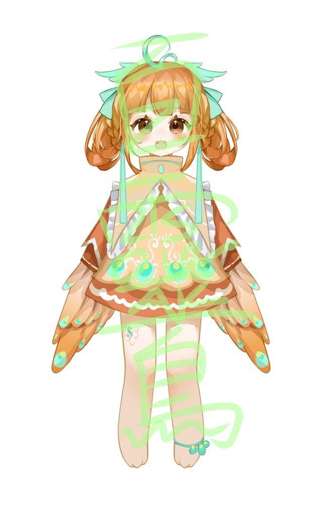【限定一点 live2dモデル】skylark
