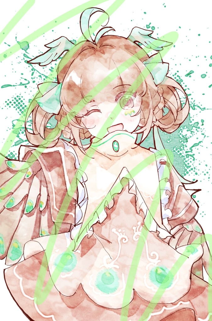 【限定一点 live2dモデル】skylark