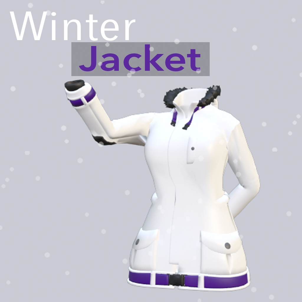 Winter Jacket (3D Model FBX)