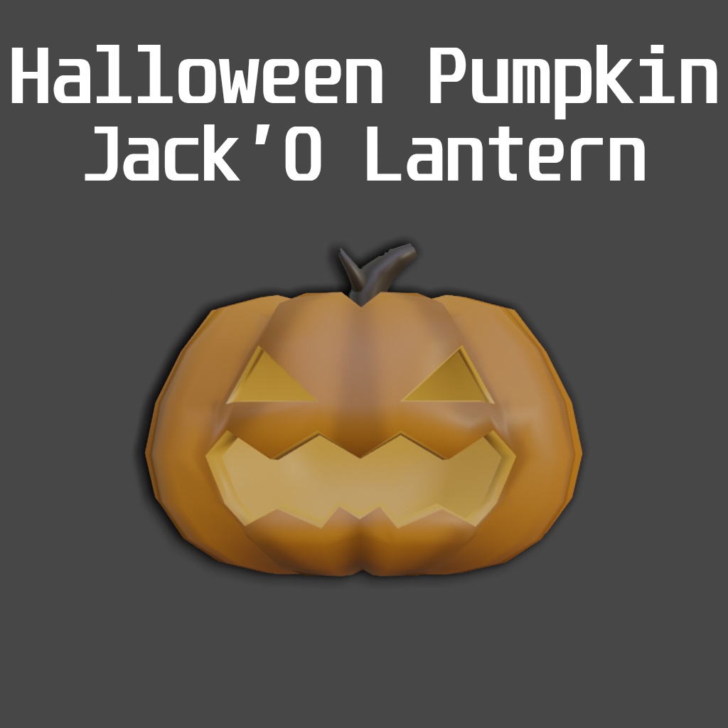 Halloween Pumpkin Jack'O Lantern