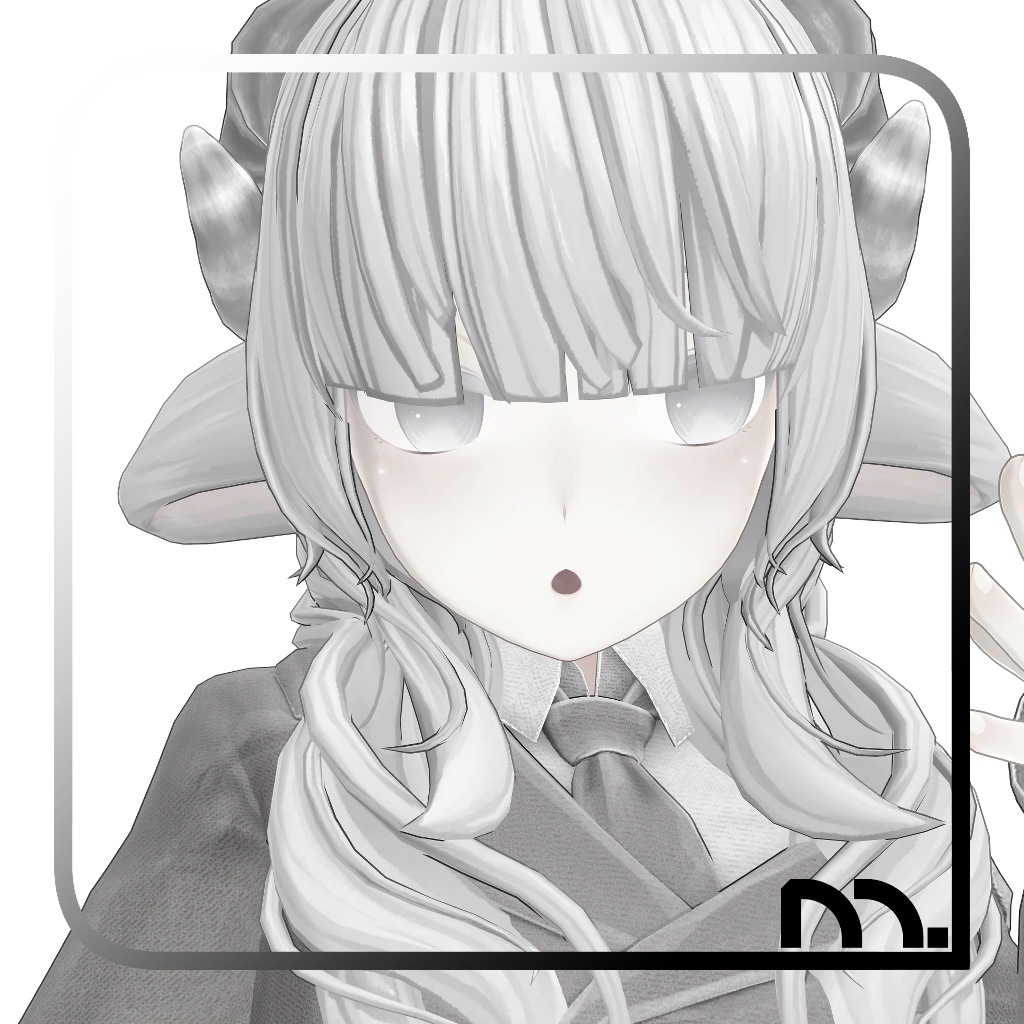 【Emmelie・メリノ対応】waveUniform髪+服+靴【M.】