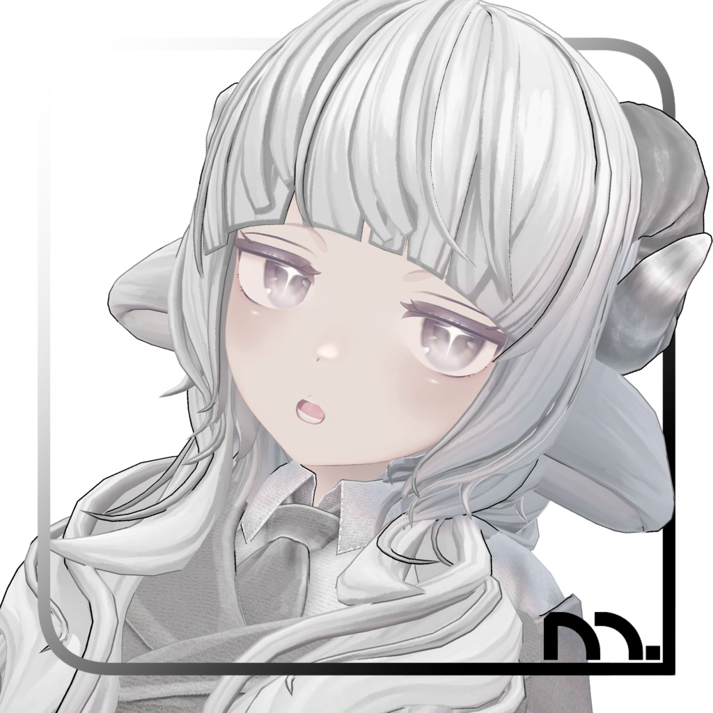 【Emmelie・メリノ対応】waveUniform髪+服+靴【M.】