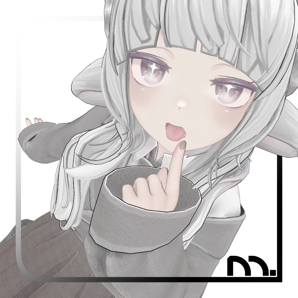 【Emmelie・メリノ対応】waveUniform髪+服+靴【M.】