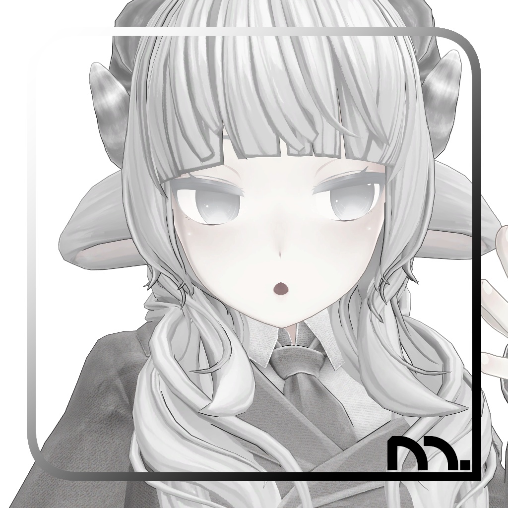 【Emmelie・メリノ対応】waveUniform髪+服+靴【M.】