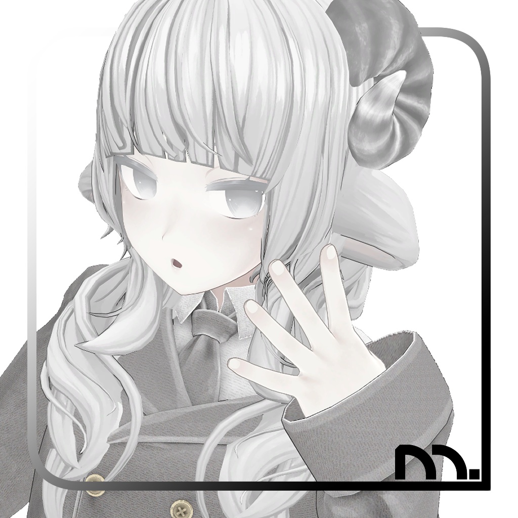 【Emmelie・メリノ対応】waveUniform髪+服+靴【M.】