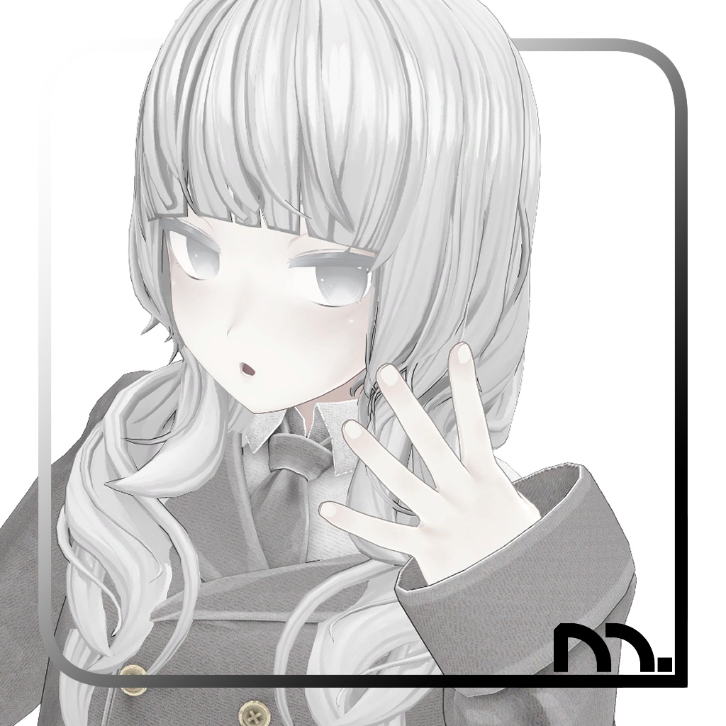 【Emmelie・メリノ対応】waveUniform髪+服+靴【M.】