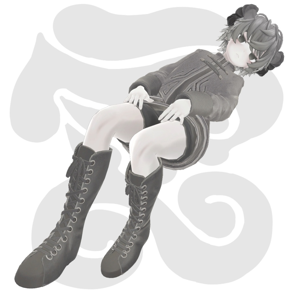 【Emmelie・メリノ対応】raimonUniform髪+服+靴【M.】