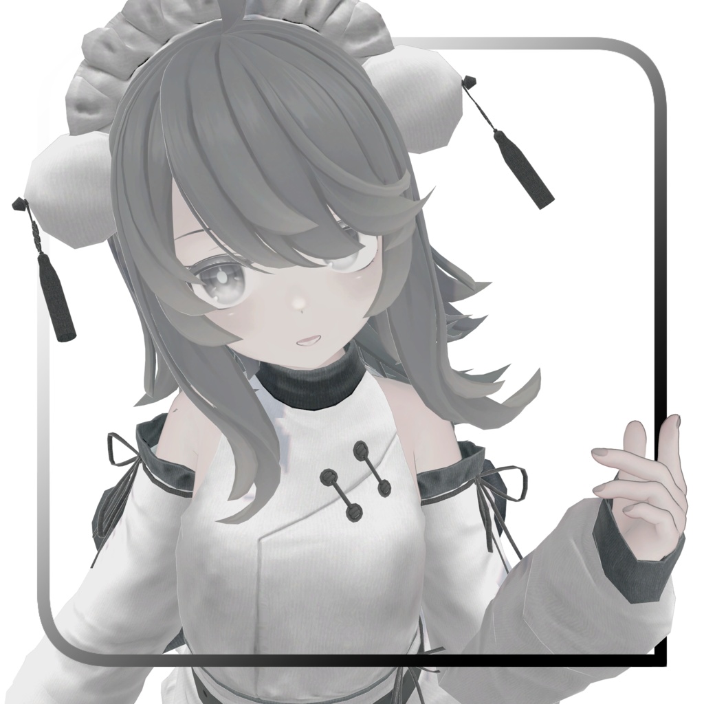 【Emmelie・メリノ・マヤ対応】futatsukiMaid髪+服+靴【M.】