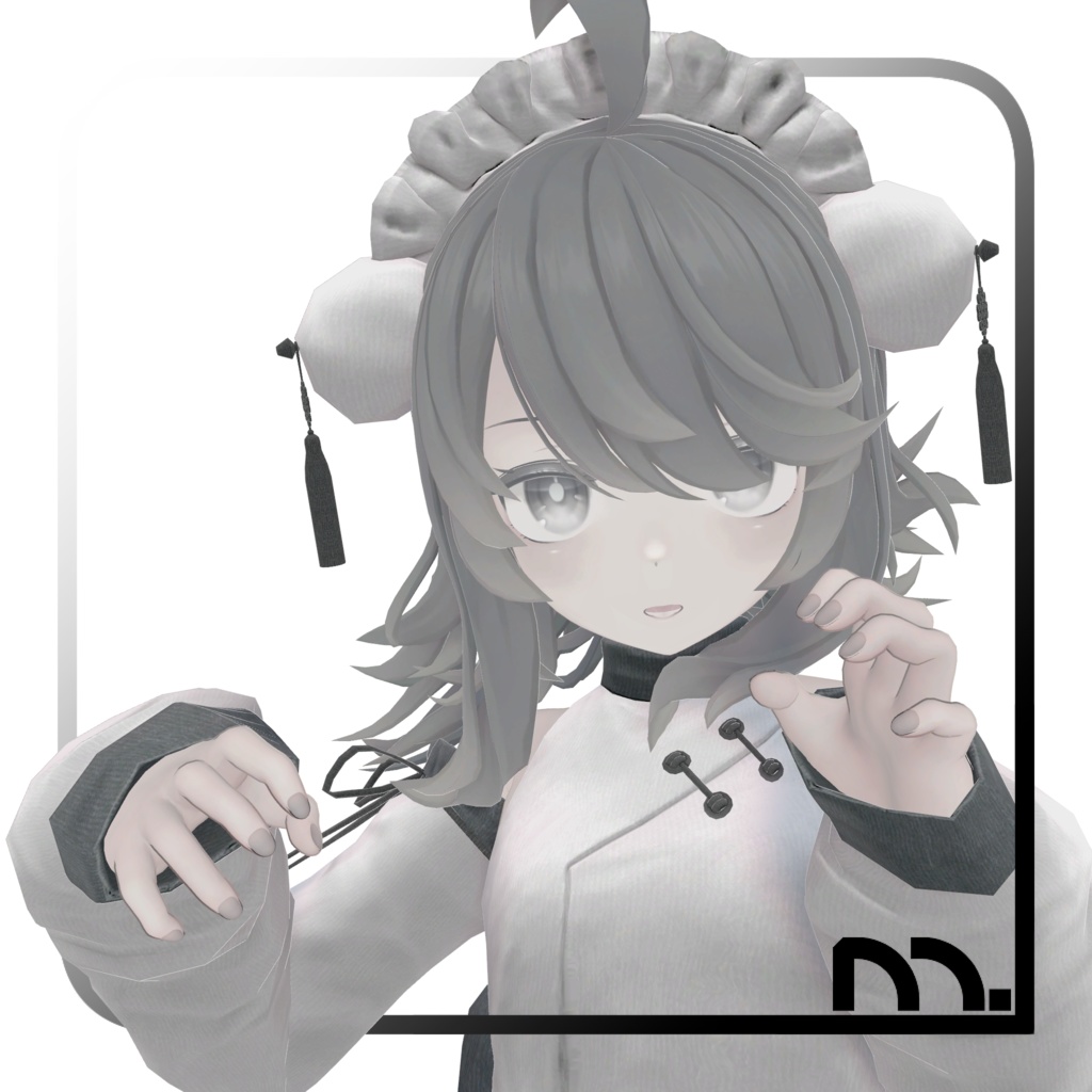 【Emmelie・メリノ・マヤ対応】futatsukiMaid髪+服+靴【M.】