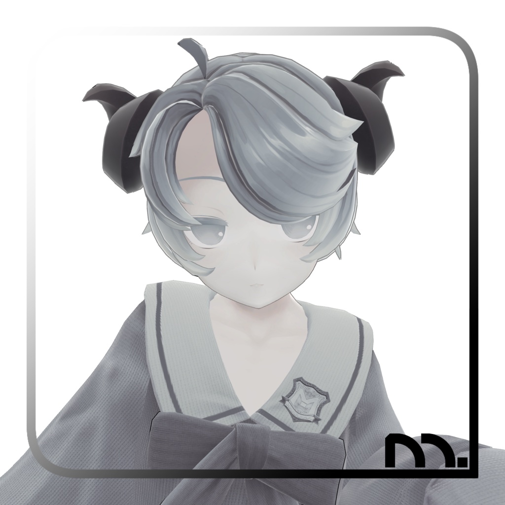 【メリノ対応】emuUniform髪+服+靴【M.】