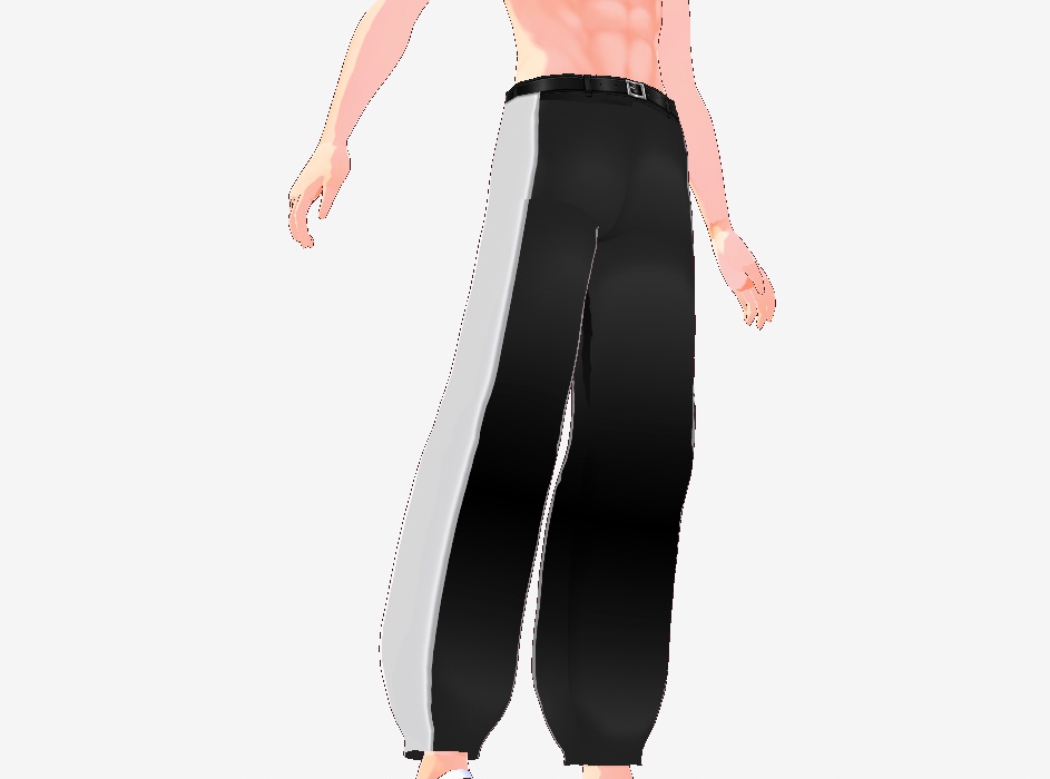 【 VRoid | FREE ) young men's pants