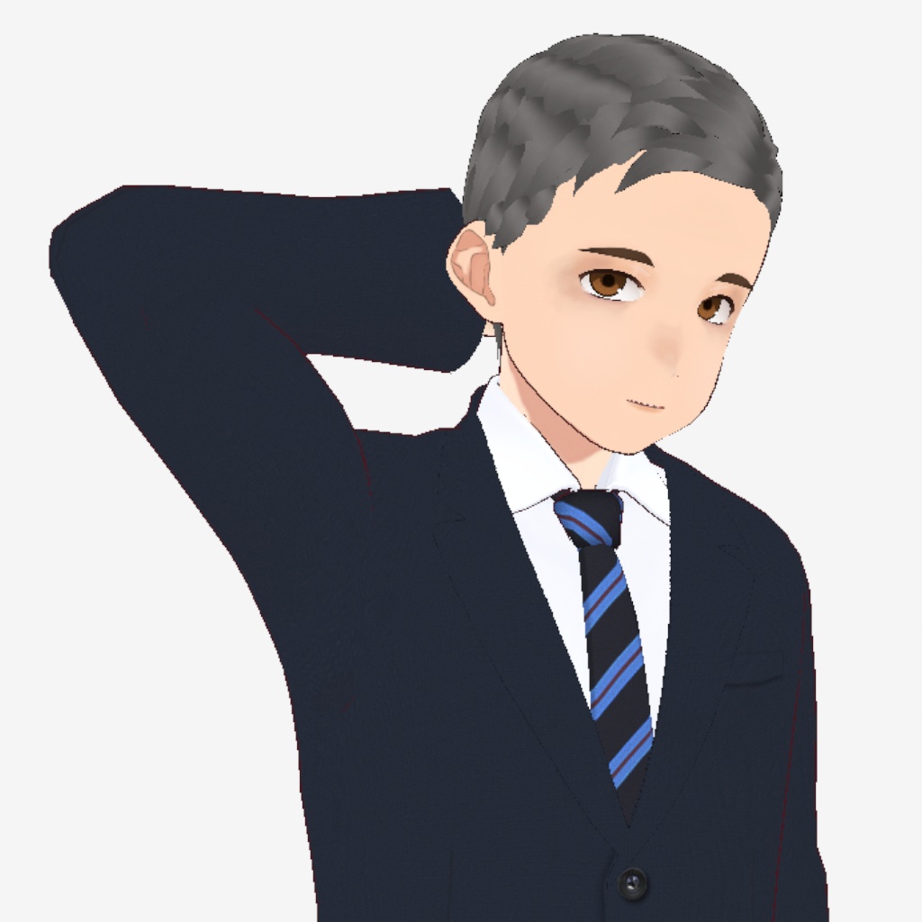 【ちょうどいいVRoid】 おじさん A