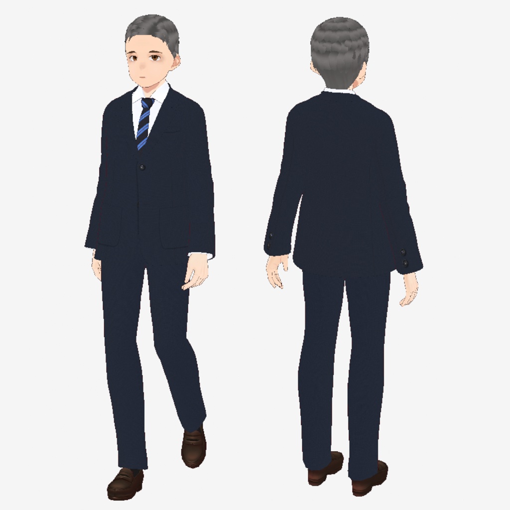 【ちょうどいいVRoid】 おじさん A