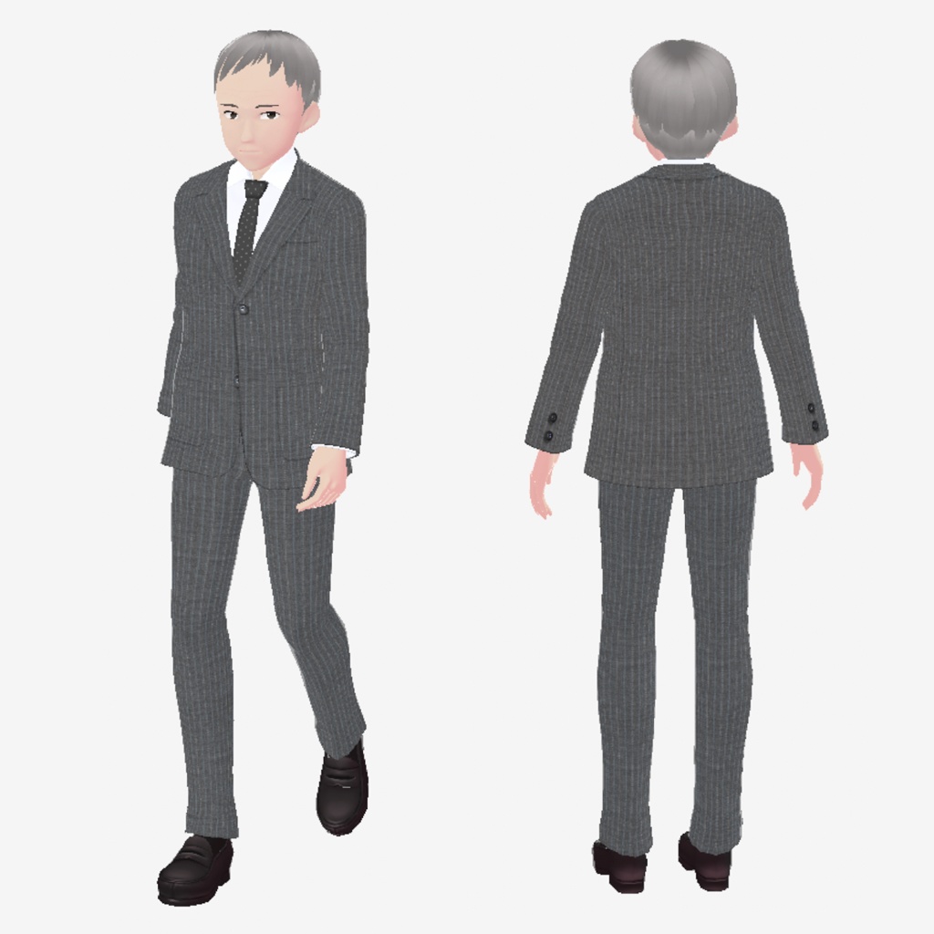 【ちょうどいいVRoid】おじさんB