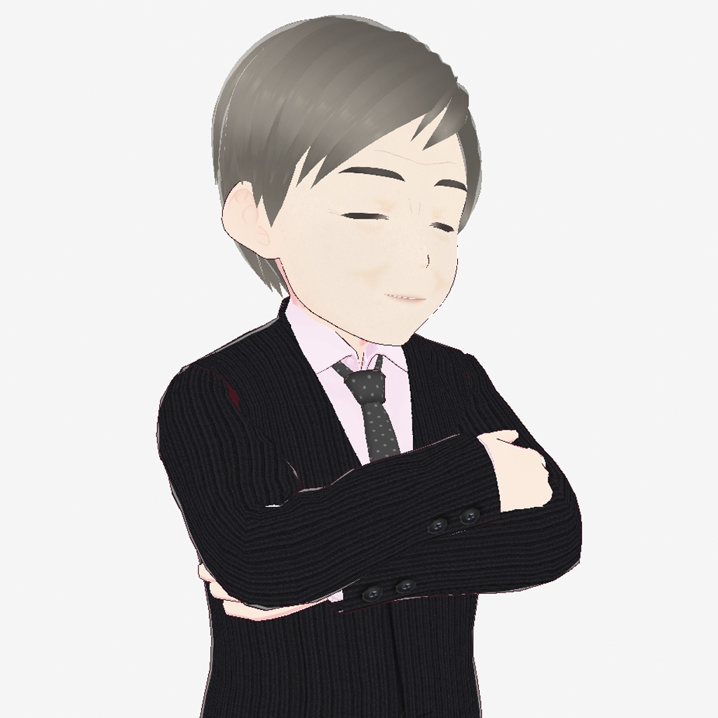 【ちょうどいいVRoid】 おじさん D