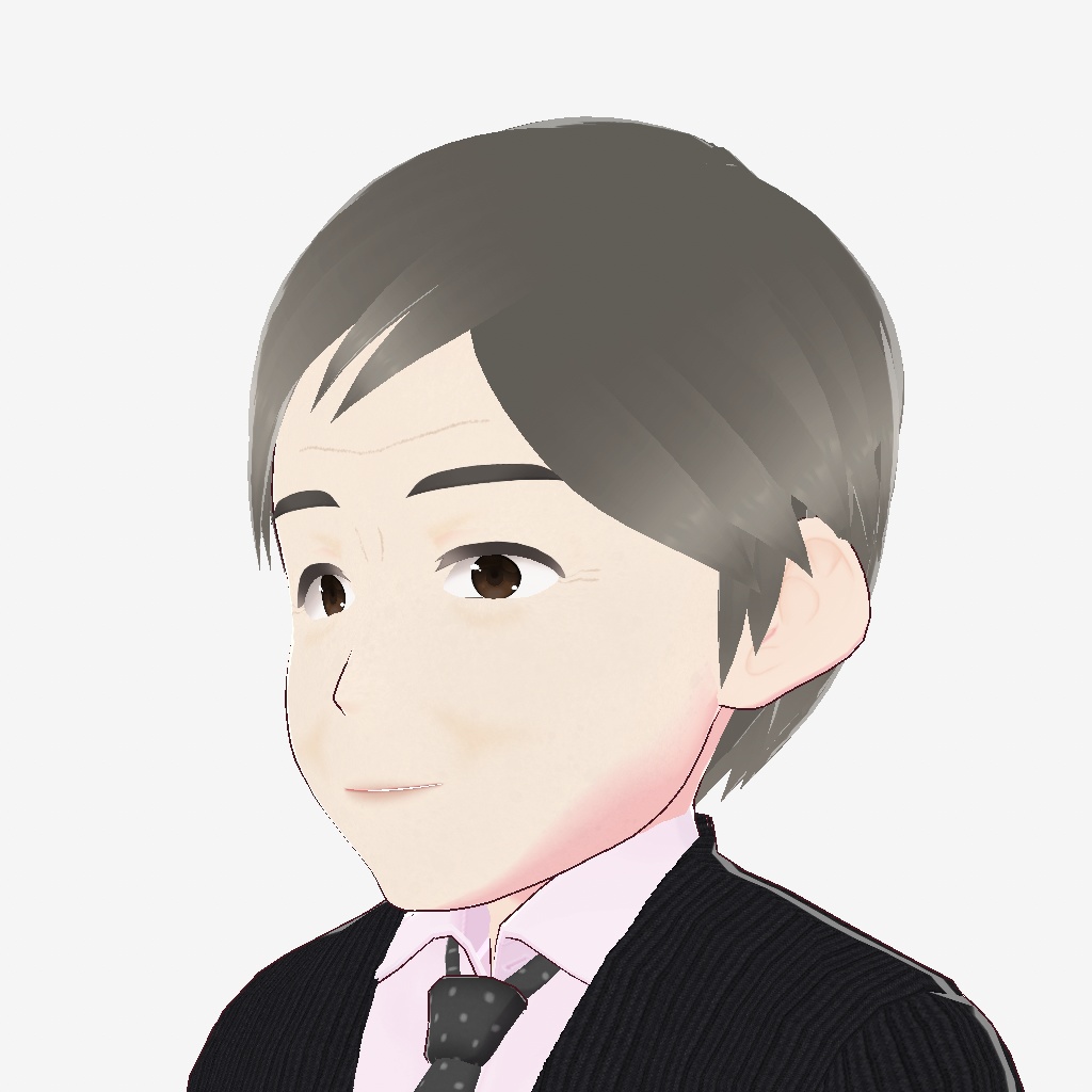 【ちょうどいいVRoid】 おじさん D