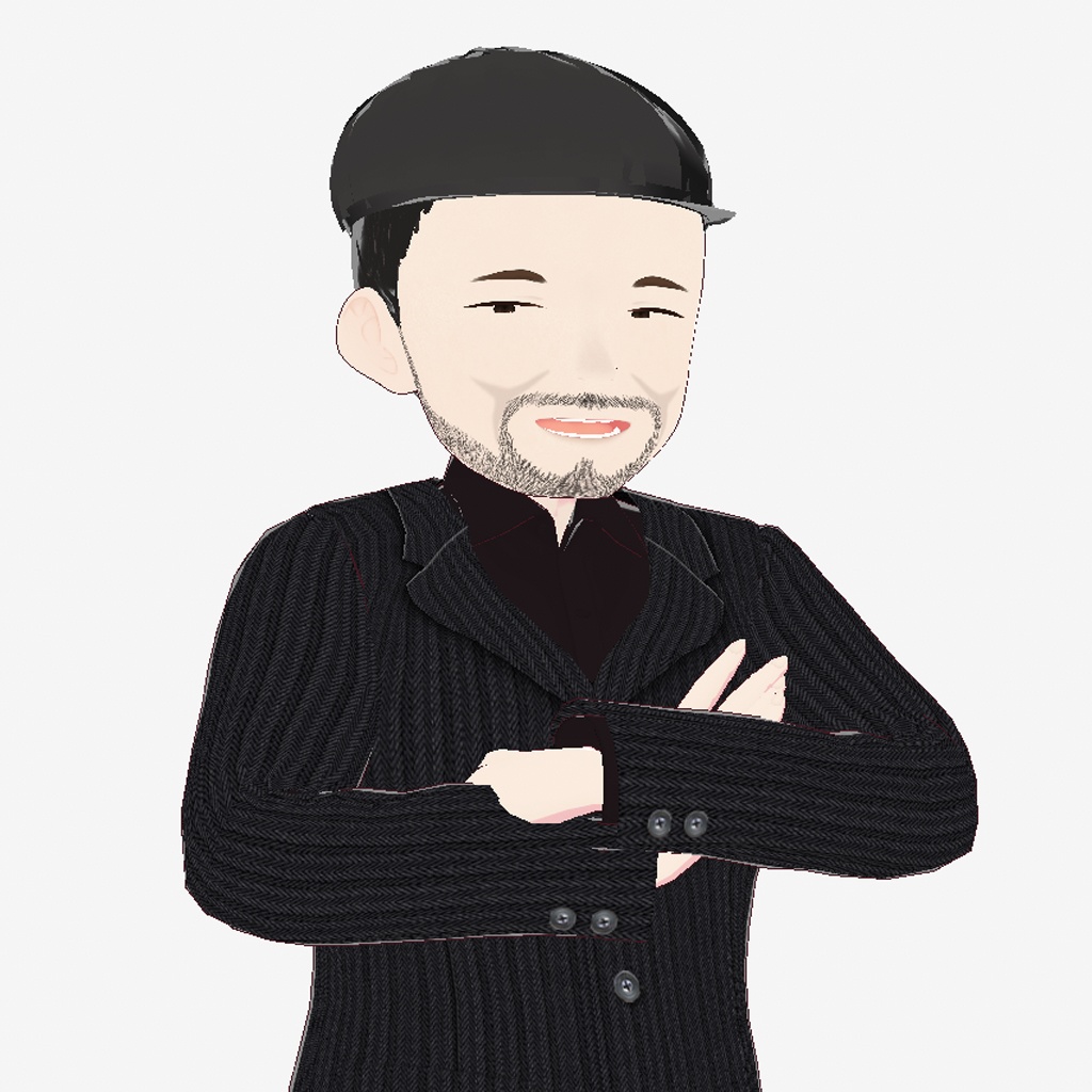 【ちょうどいいVRoid】 おじさん E