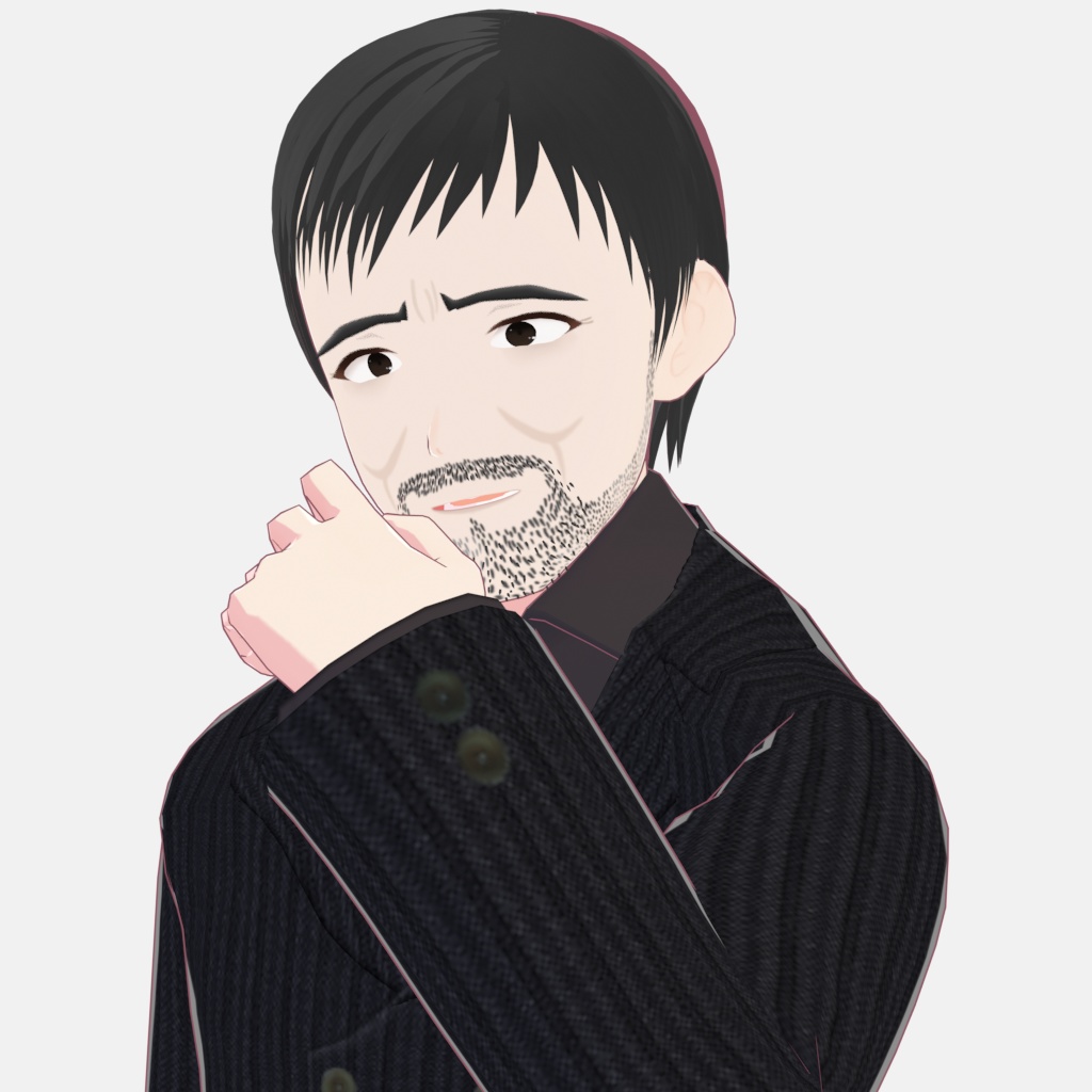 【ちょうどいいVRoid】 おじさん F