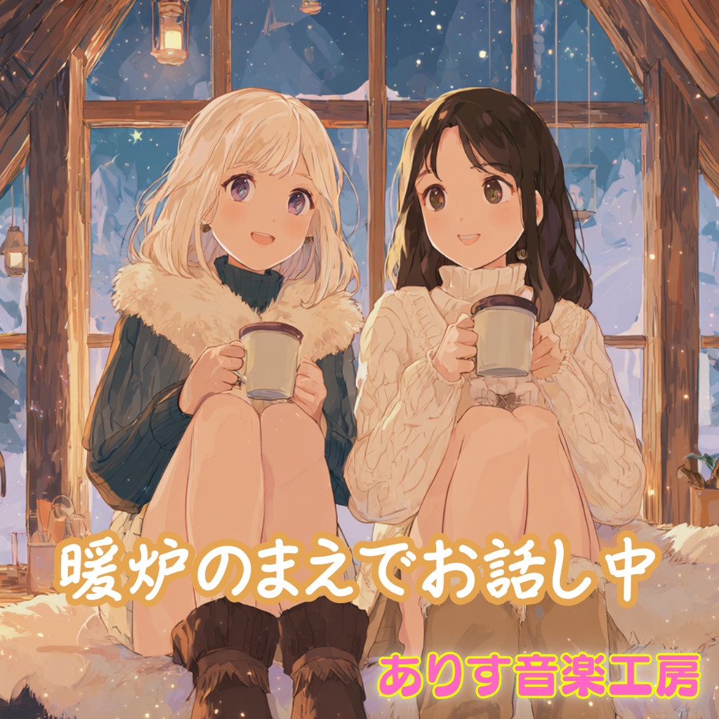 【フリーBGM】暖炉のまえでお話し中
