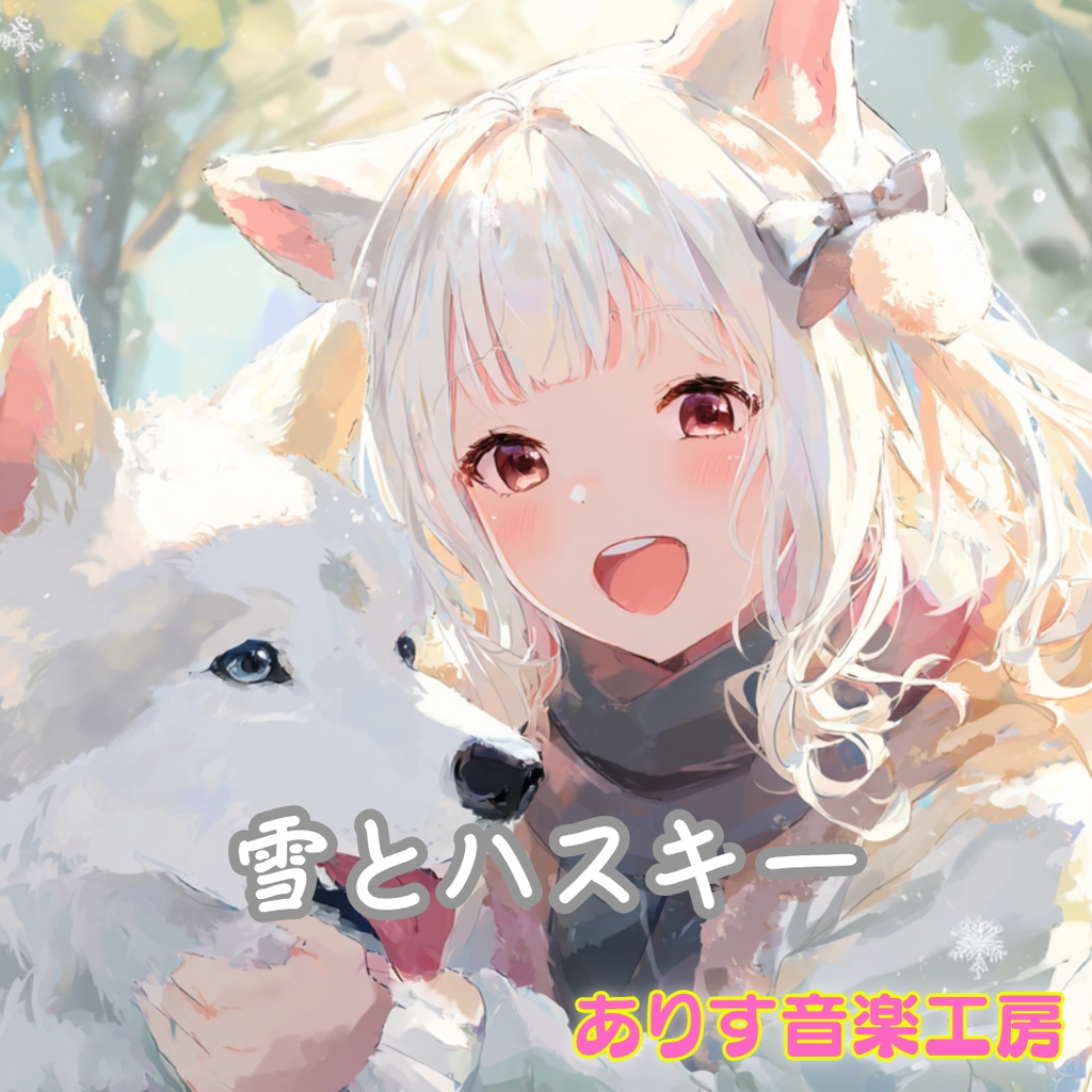 【フリーBGM】雪とハスキー