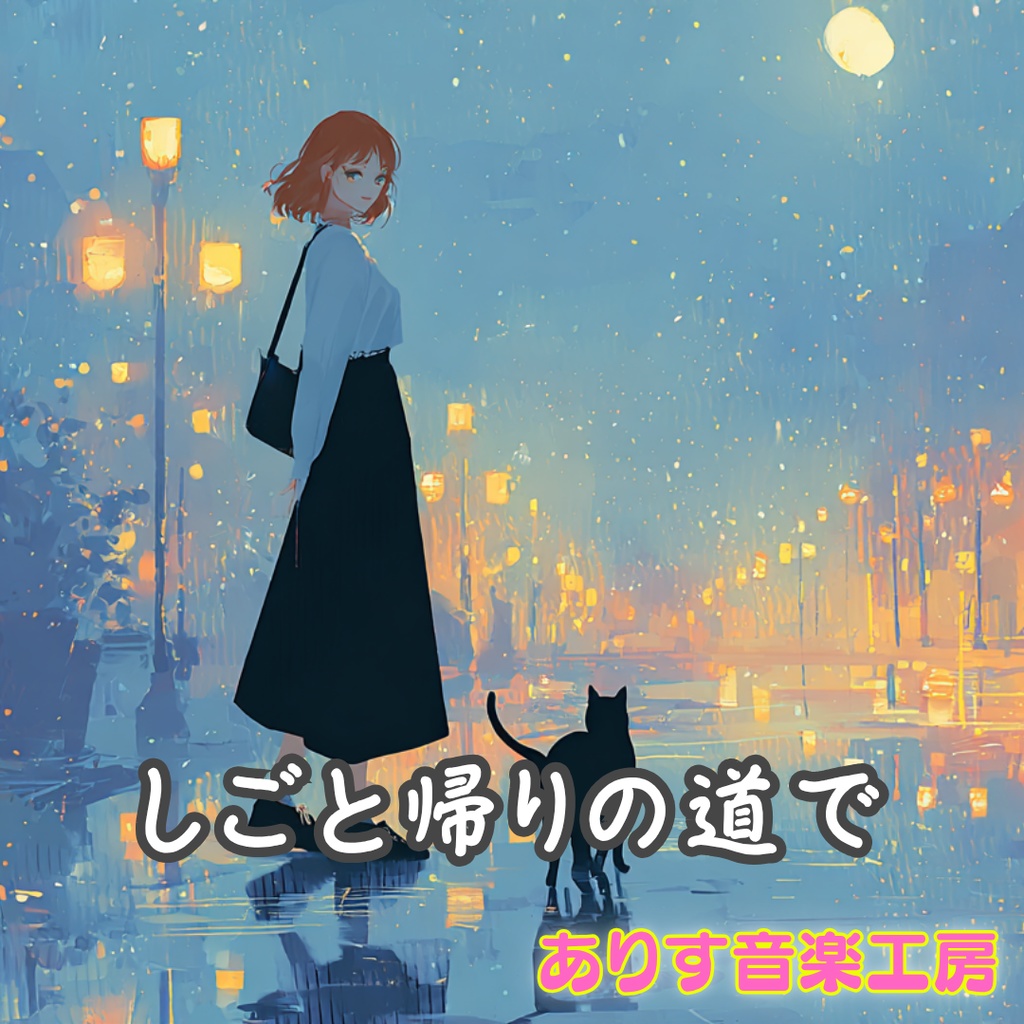 【フリーBGM】しごと帰りの道で