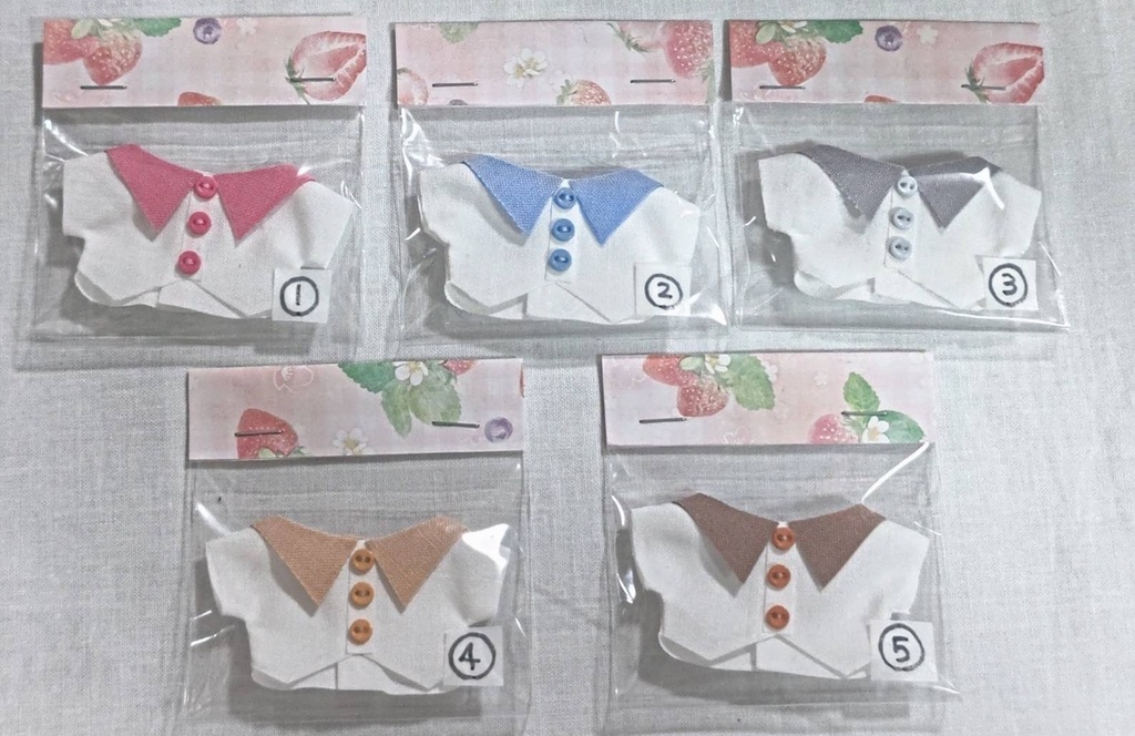 カラーボタンシャツ