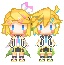 【ピクスク用】鏡音なかよしアバター 配布 #鏡音14周年聖夜祭